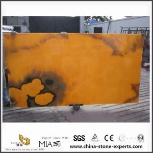 Kwalità Ċina ONYX oranġjo Jade Stone sens mal-proprjetajiet għolja u l-irħas prezz