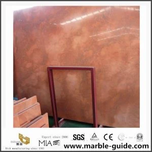 Ċangatura tal-irħam aħmar Ċiniż għall-countertops tal-banju, madum tal-mejda u dekorazzjoni tan-nar
