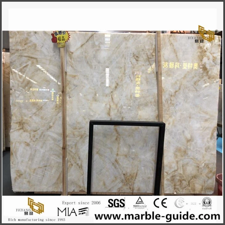 New Yellow Onyx Stone Slab