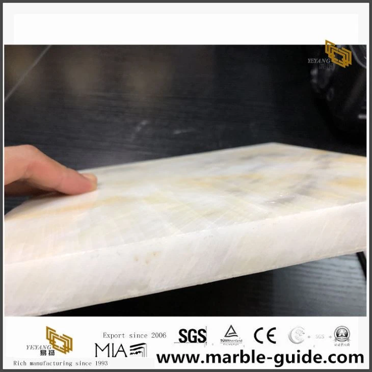 New Yellow Onyx Stone Slab