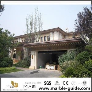 Gray Stone Villa Proġett Bil-Style Of Tang Dynasty