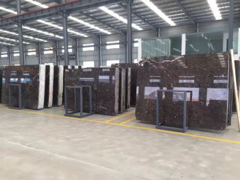 Slab tal-irħam Emperador skur għall-bejgħ bl-ingrossa