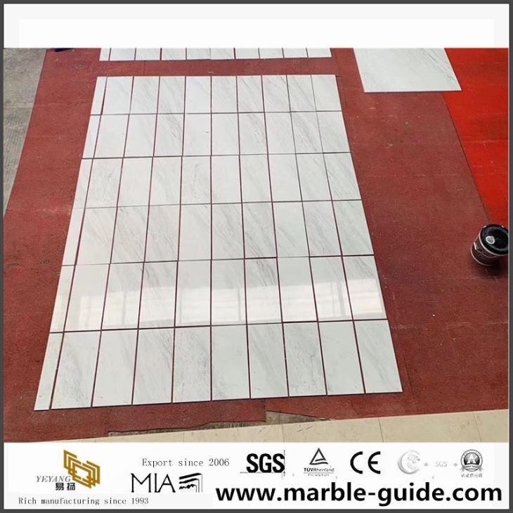 Volakas White Marble Tiles Factory Wholesale Price
