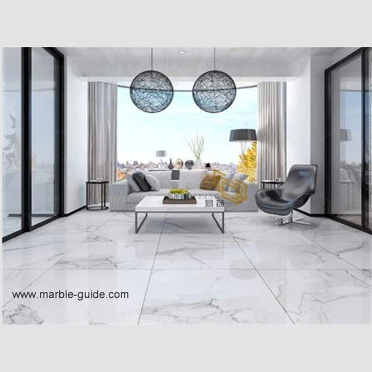 Bianco Carrara White Marble Floor And Decor