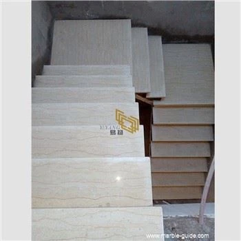 Disinn tat-taraġ tal-irħam Beige Asjatiku