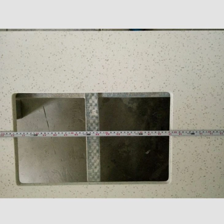 White Quartz Countertop YQ-090D