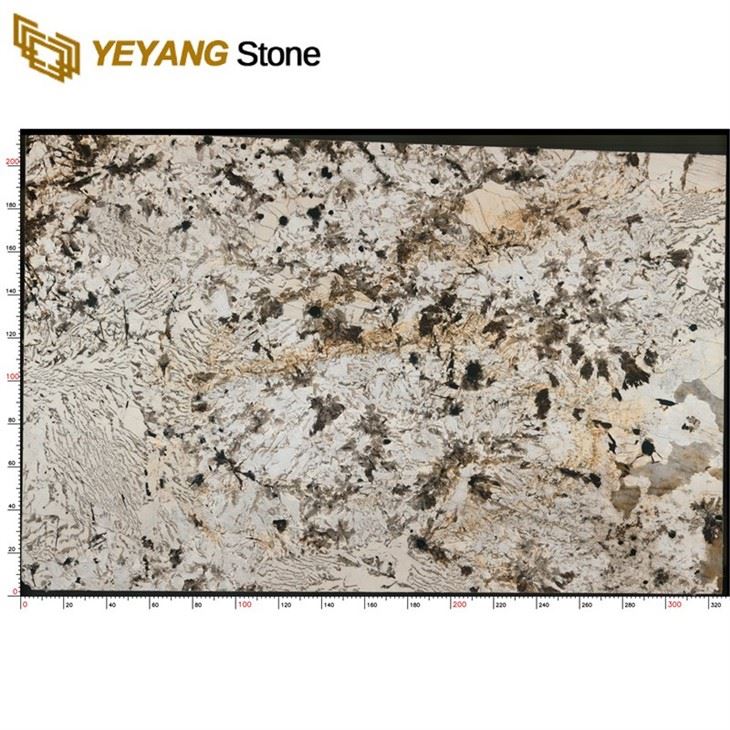 Brazil Natural Luxury Stone Pandora White Marble Slab
