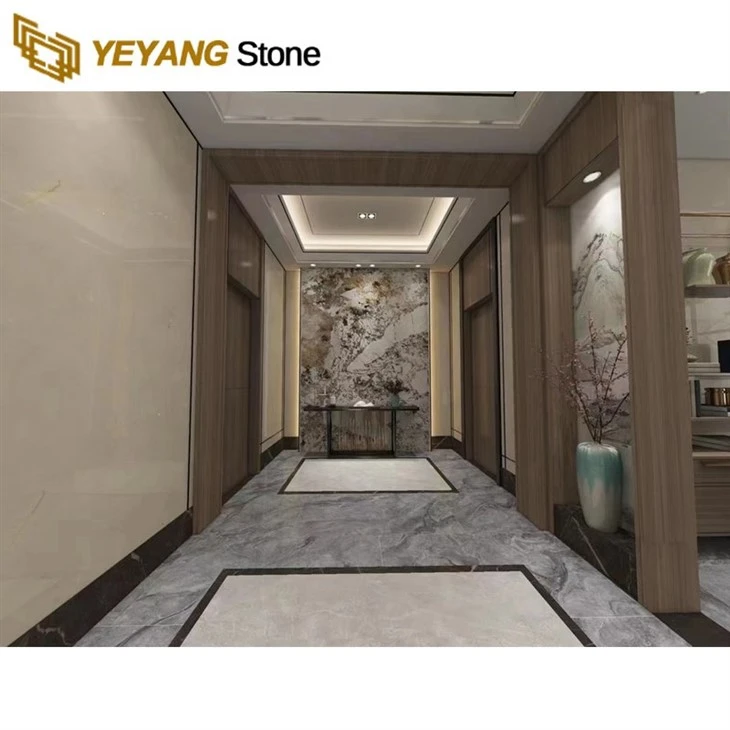 Pandora White Marble Natural Luxury White Marble for Background Wall